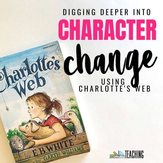 How to teach character development with Charlotte’s Web