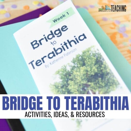 Bridge to Terabithia Novel Study: Free Activities, Ideas, & Inexpensive Resources