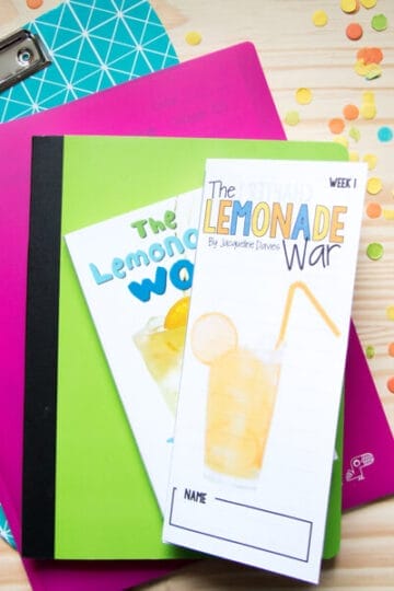 Lemonade War book unit PDF