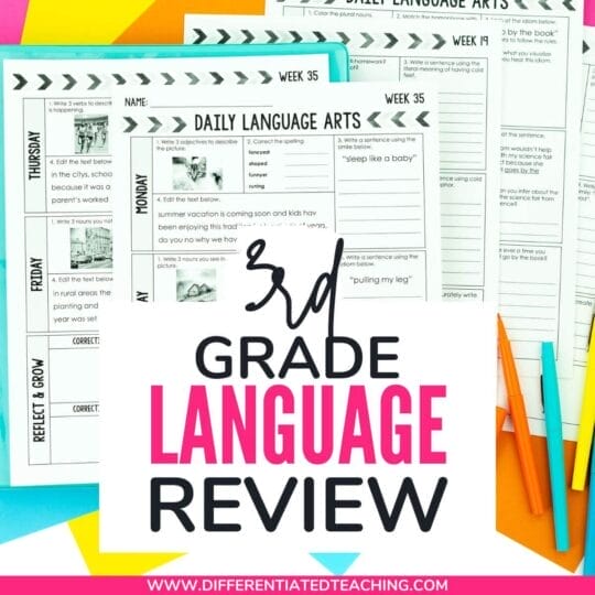 3rd Language Spiral Review