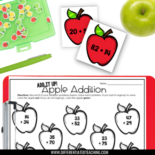 fall math activities