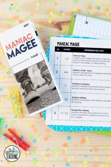 Maniac Magee Novel Study 4