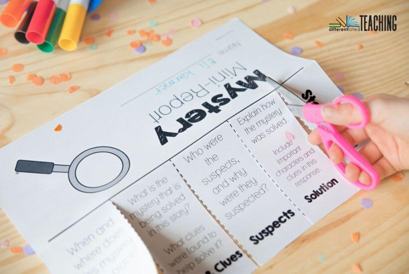 How to Make Genre Study Stick (Without a Giant Project) 2 Mystery Genre Mini Report