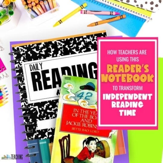How Teachers Are Using This Reader’s Notebook to Transform Independent Reading Time