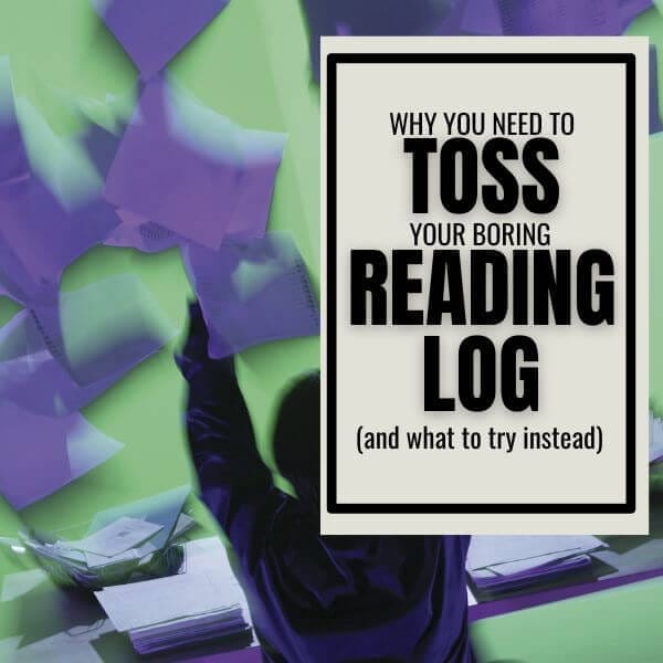 toss the reading log
