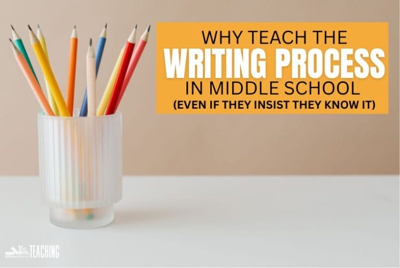 why teach the writing process