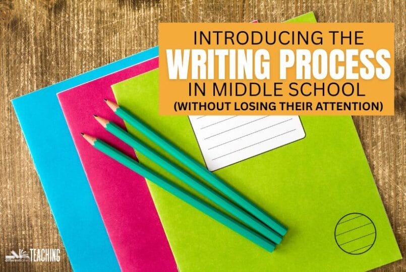 How to Introduce the Writing Process in Middle School (Without Losing Their Attention) 1 the writing process middle school