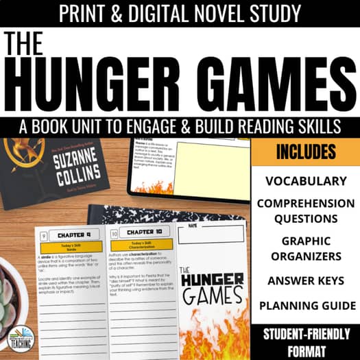 the hunger games novel study