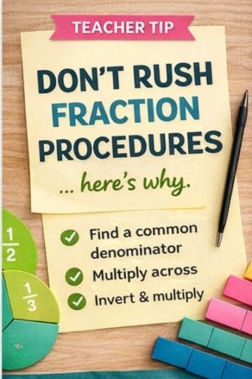 Why Fractions Are So Hard for Students (And What Actually Helps) 3 teaching fractions