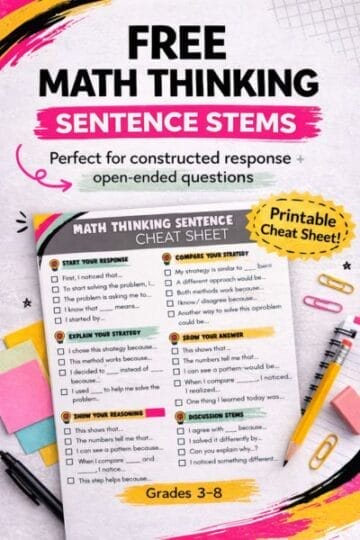 Pin Images 2 explain math thinking,math constructed response,open ended math questions