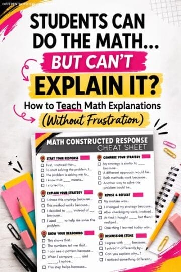 math constructed response