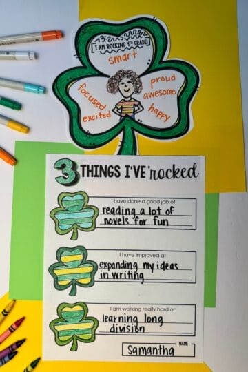 2 student reflection activity