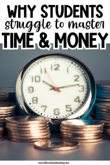 Heading teaching time and money,elapsed time strategies,teaching money skills,making change,teaching analog clock